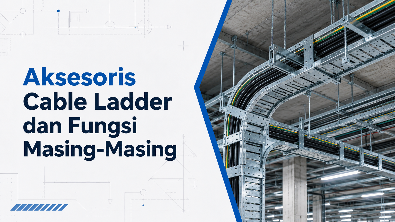 Aksesoris Cable Ladder dan Fungsi Masing-Masing