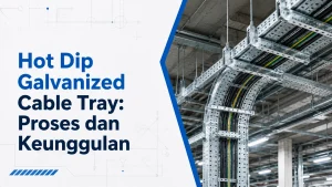 Hot Dip Galvanized Cable Tray: Proses dan Keunggulan