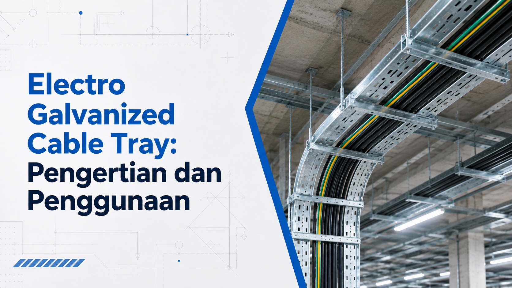 electro galvanized cable tray