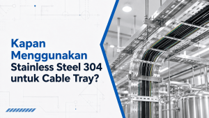 stainless steel 304 untuk cable tray